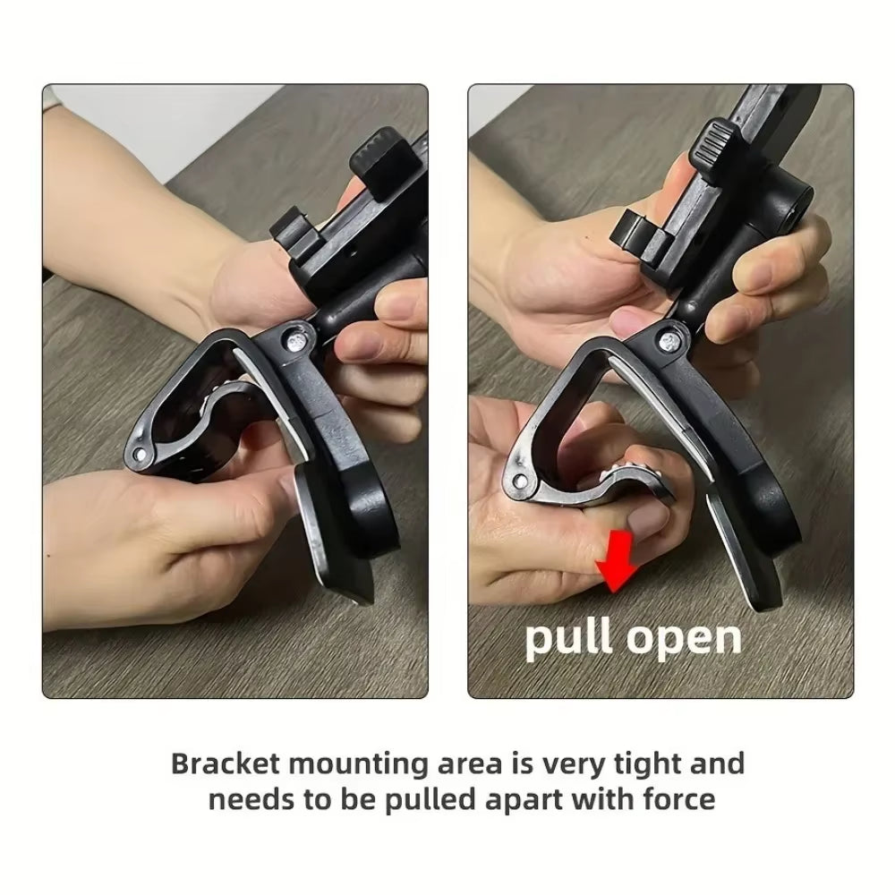 Car Mobile Phone Holder Universal Dashboard Phone Holder Easy Clip Mount Stand Cellphone Stand for GPS Navigation Hanging Holder