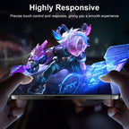 Esanik 2 Pack for Iphone 17 Pro Max Colorful Privacy Screen Protector – Gradient Anti-Spy Tempered Glass, Military-Grade 9H Hardness, Anti-Scratch, Shatterproof, Flawless Fit Tray