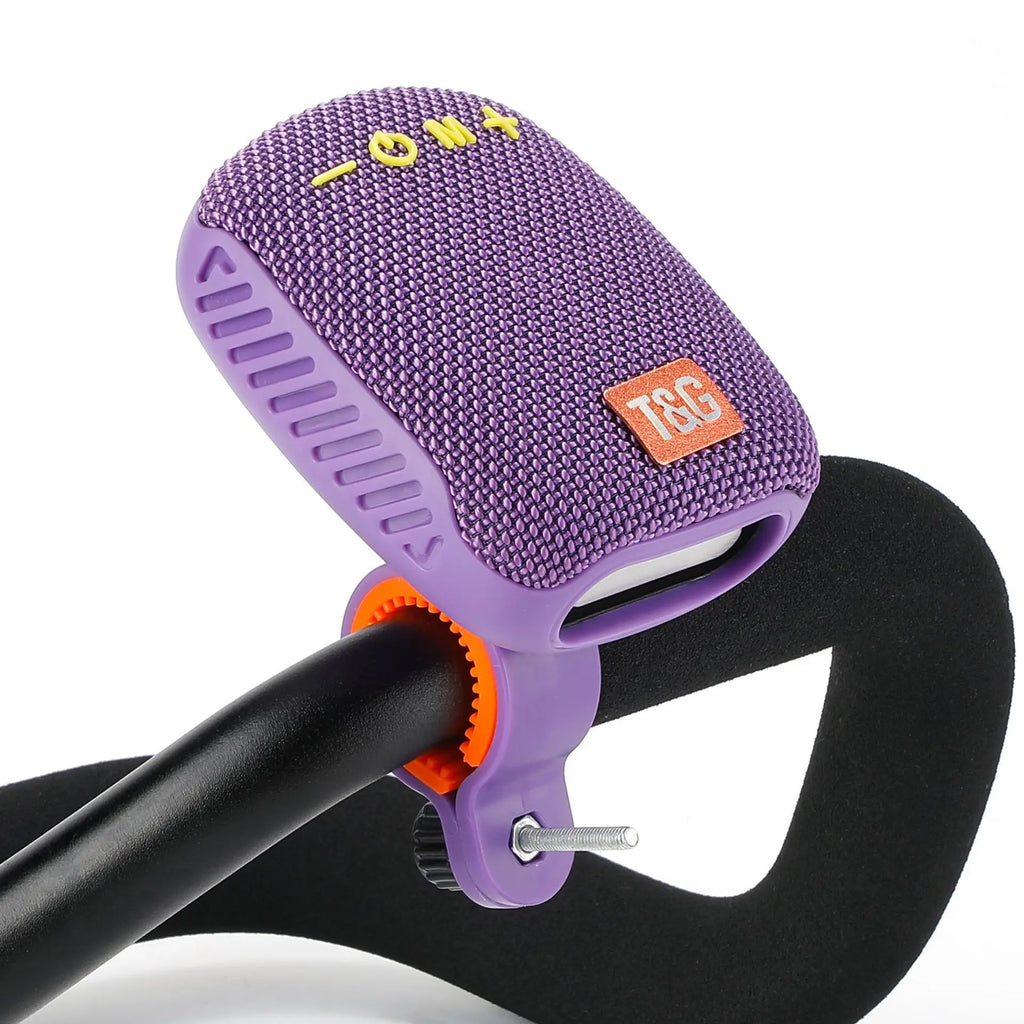 Portable Waterproof Bluetooth Speaker for Bicycles - Rechargeable Handlebar Sound Box