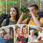 12X42 Binoculars for Adults Kids, HD Binoculars Waterproof FMC BAK4 Binoculars Low Light Night Vision for Bird Watching Travel Hunting Outdoor Sports Concerts