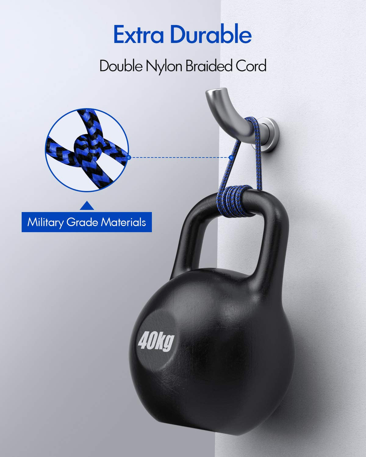 6.6Ft USB C Cable 2-Pack - Fast Charging 3A Braided Type-C Cord Compatible with Galaxy S21/S20 Ultra/S10/S9 Plus & More