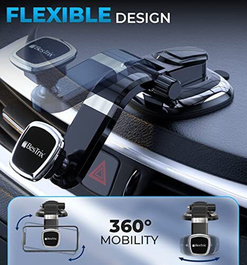 Magnetic Dashboard Car Phone Holder - Secure Your Device with Style!