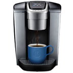 (2 Pack)  K-Elite Single-Serve K-Cup Pod Coffee Maker, Brushed Silver