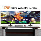 27-Inch FHD 1080P LCD Computer Monitor with Low Blue Light, Black
