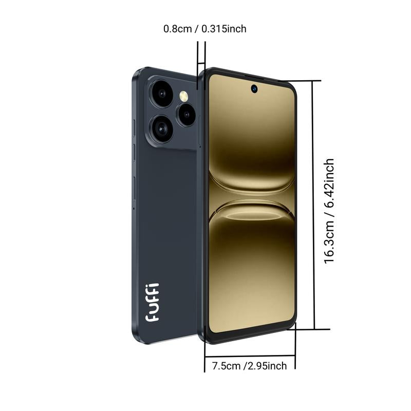 Fuffi-M17 Pro,Smartphone, 6.56 Inches, 4G Network, Dual SIM, 3+32GB ROM, Android 10.0, 3100Mah Battery, Quad Core Processor, 2+2MP Pixels, Stylish Phone