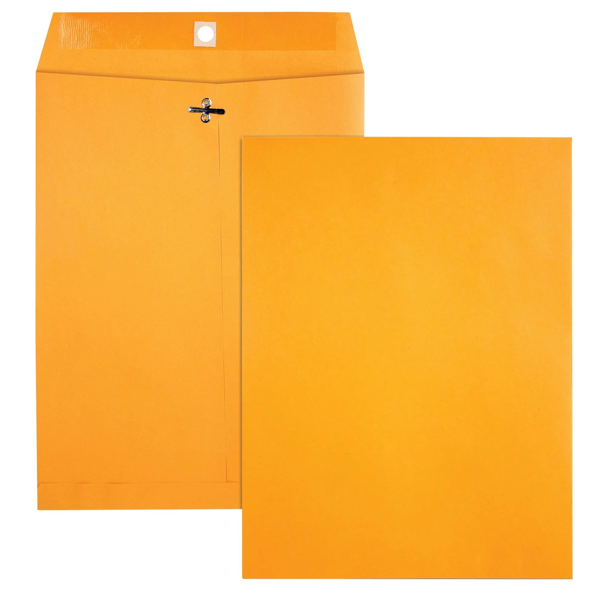 ® Brand Clasp Envelopes, 10" X 13", Brown, Box of 100