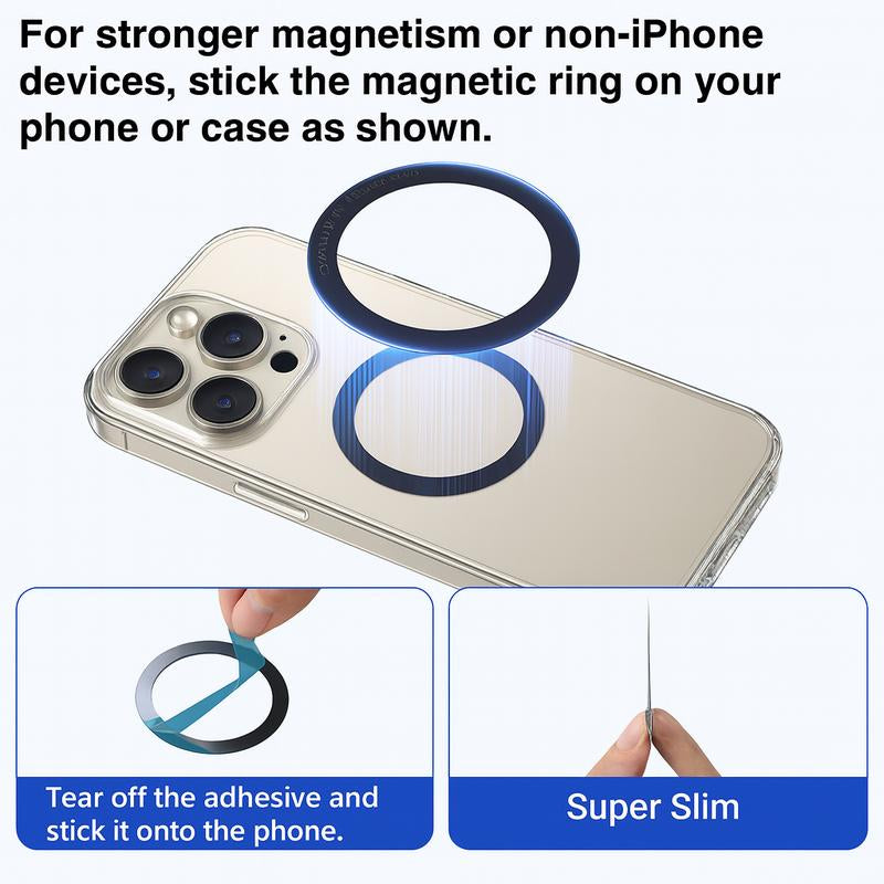 4-In-1 Magnetic Charging Kit – 10000Mah Foldable Power Bank + 20W Adapter + Dual Cables – Fast Charge 5 Devices for Ios & Android