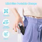 Portable Charger Power Bank for Iphone Android with LED Display 5000Mah Mini Fast Charger Battery Pack Compatible with Iphone 15/14/13/12