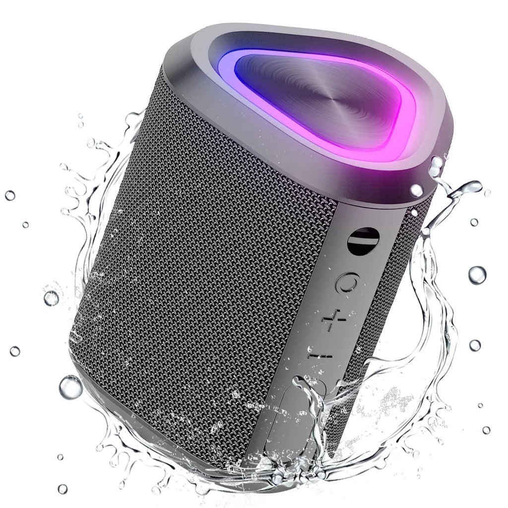 Ultimate 24H Portable Bluetooth Speaker - Wireless 5.0, Stereo Bass, 100 Ft Range & IPX7 Waterproof!