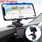 Car Mobile Phone Holder Universal Dashboard Phone Holder Easy Clip Mount Stand Cellphone Stand for GPS Navigation Hanging Holder