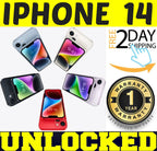APPLE IPHONE 14 - 128GB 256GB (FACTORY UNLOCKED) 100% BATTERY ⚫⚪🔴🔵 ✤SEALED✤