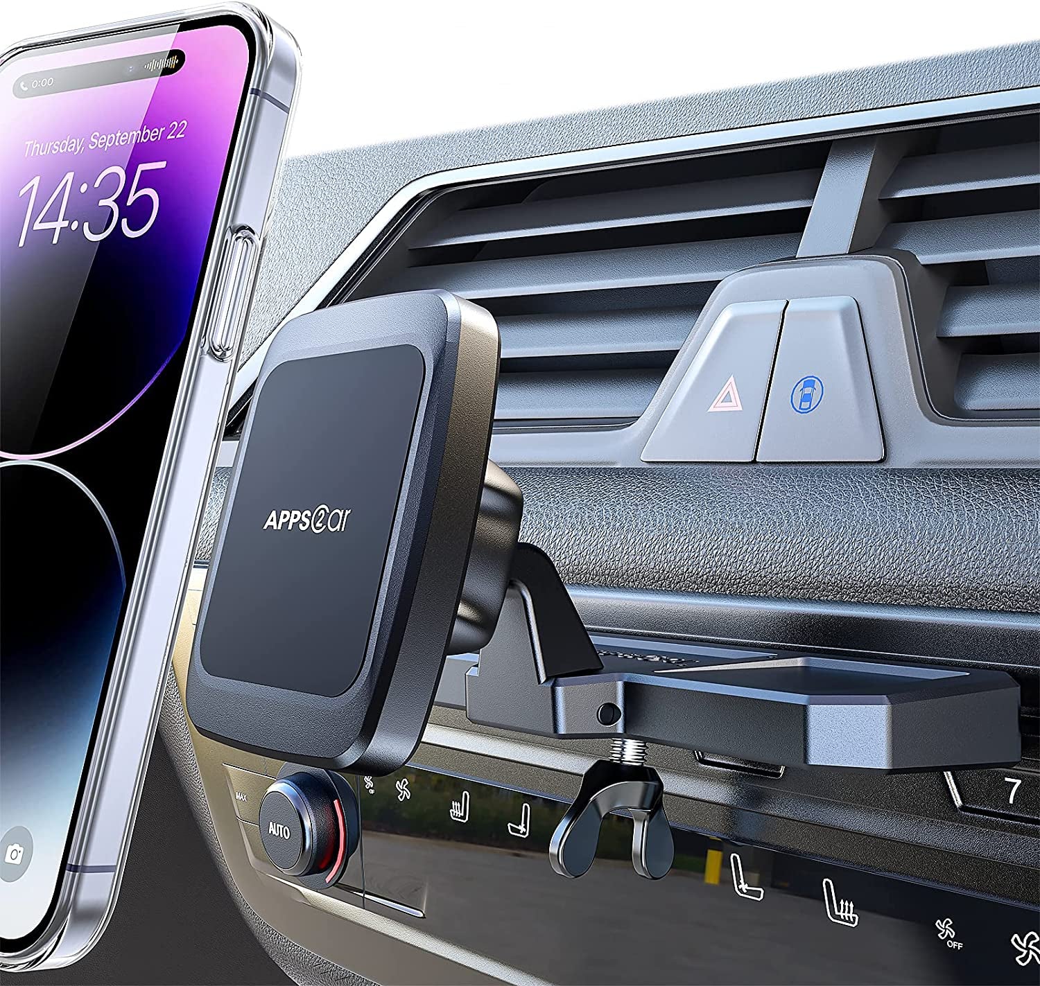Universal Magnetic CD Phone Holder - Anti-Shake Car Mount for Safe Driving