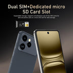Fuffi-M17 Pro,Smartphone, 6.56 Inches, 4G Network, Dual SIM, 3+32GB ROM, Android 10.0, 3100Mah Battery, Quad Core Processor, 2+2MP Pixels, Stylish Phone