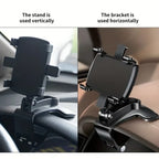 Car Mobile Phone Holder Universal Dashboard Phone Holder Easy Clip Mount Stand Cellphone Stand for GPS Navigation Hanging Holder