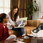 High-Speed Wireless & USB Document, Photo & Receipt Scanner with Large Touchscreen and Auto Document Feeder for Mac/PC - Ix1600