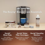 Keurig 3-Month Brewer Maintenance Kit Includes Descaling Solution, Water Filt...