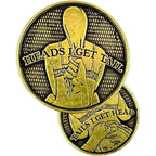 Heads I Get Tail Tails I Get Head Ci Luckly Coin, Funny Prank Gifts,Flip a Coin,Toss Coin,Funny Coin,Copper Co