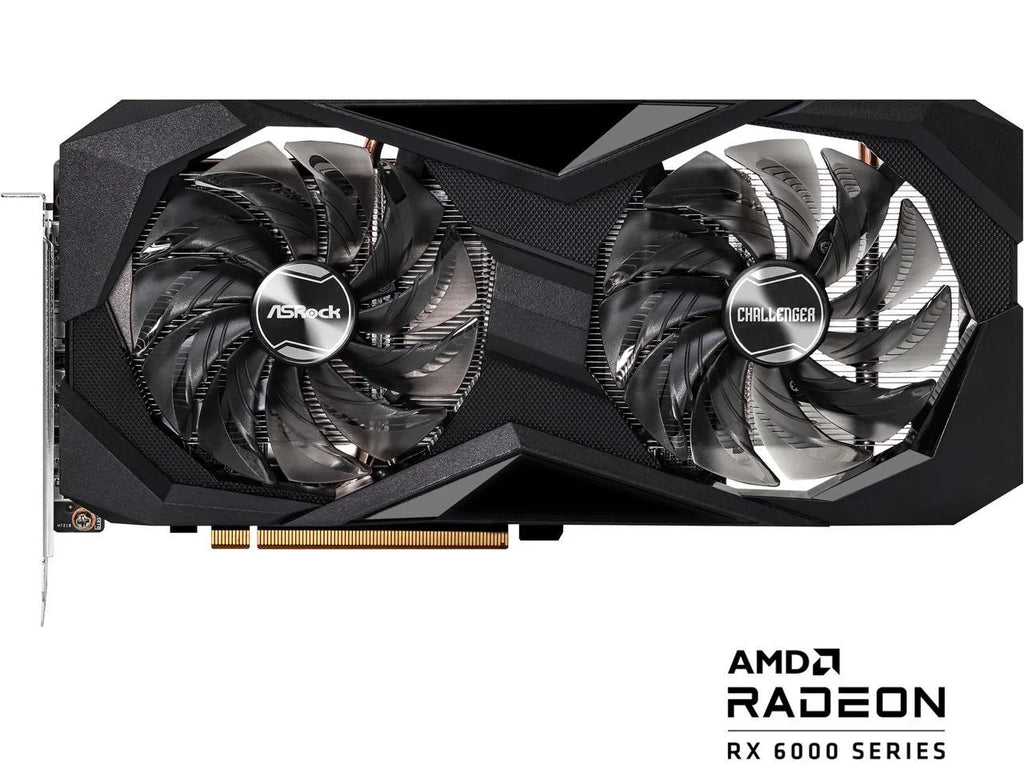 Radeon RX 6600 Challenger D 8GB GDDR6 PCI Express 4.0 Graphics Card RX6600 CLD 8G