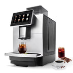 Moseener Super One-Touch Electric Espresso Coffee Maker Fully Automatic Commercial Grade for Household Use Portable US Plug For