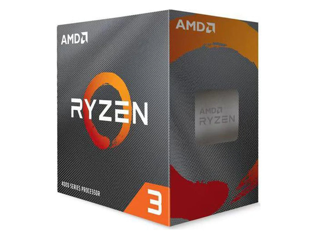 Ryzen 3 4100 3.8GHz 4-Core AM4 Processor with Wraith Stealth Cooler - Ultimate Performance for Gaming and Productivity