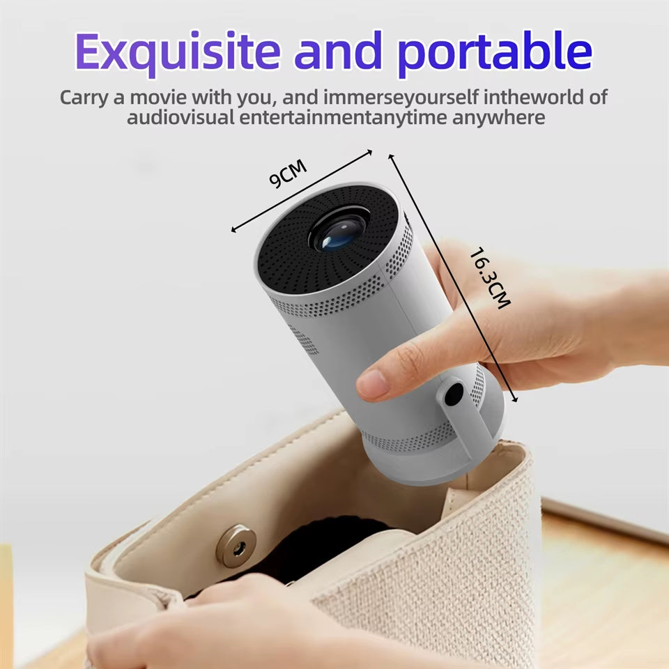 Upgrade Your Outdoor Movie Nights with the Transpeed 260 ANSI Portable Projector – Android 11, 720P 4K Ready, and Bluetooth 5.0!