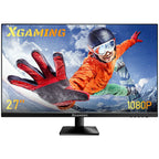 27-Inch FHD 1080P LCD Computer Monitor with Low Blue Light, Black