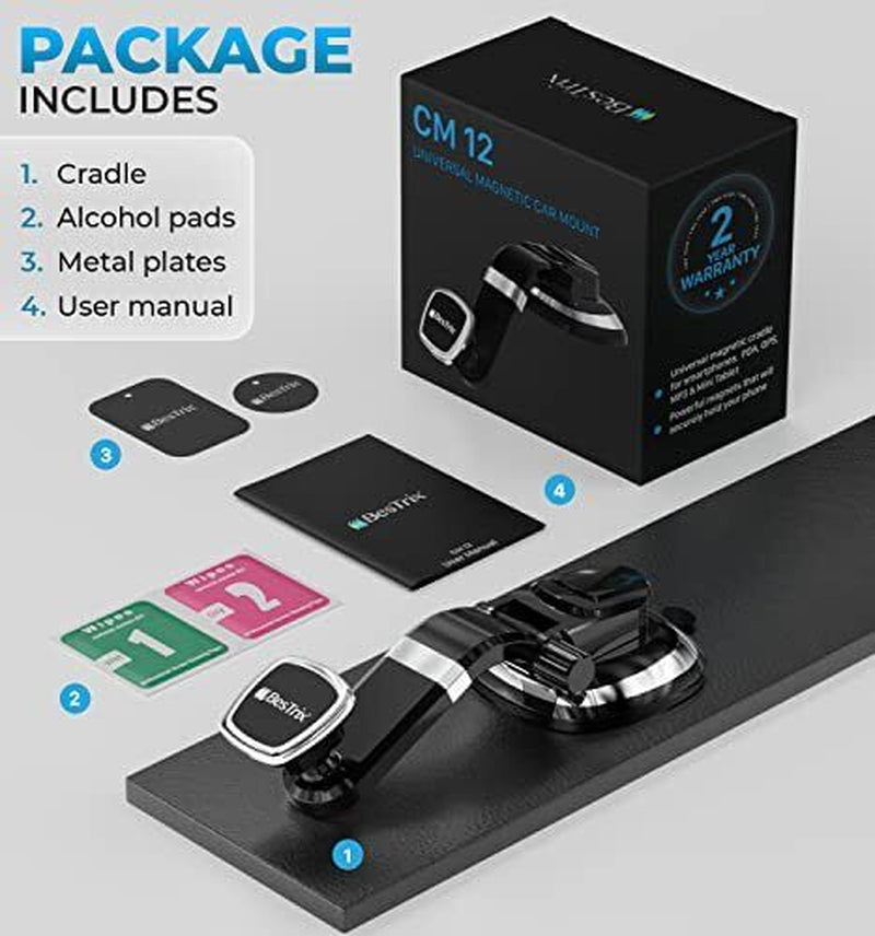 Magnetic Dashboard Car Phone Holder - Secure Your Device with Style!