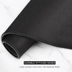 Desk Mat, Ultra Large Mouse Pad, XXL Gaming Mousepad, Green Tropical Leaves Deskpad, Big Extended Full Size Mouse Pad, Desktop Desk Matt for Keyboard, Laptop & Computer, 35.5 X 15.7 In