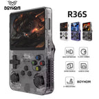 128GB R36S Retro Handheld Game Console – Linux System, 3.5" IPS Screen, 64GB Preloaded Games - Portable Pocket Player